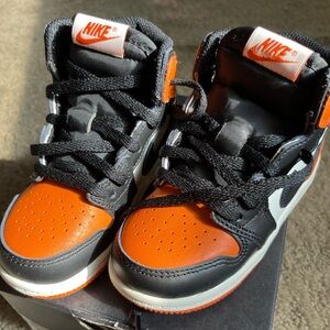 Toddler Jordan Retro 1 “Shattered Backboard”